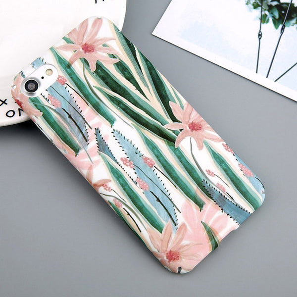 Flower Cherry Tree Hard PC Phone Cases  For iPhone