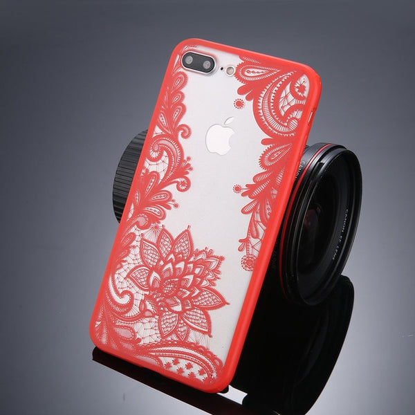 Mandala Lace Flower Cases For iPhone