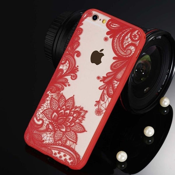 Sexy Floral Phone Case For Apple iPhone