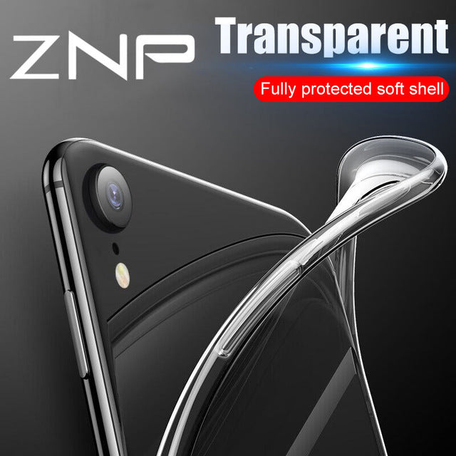 Ultra Thin Soft Transparent Cases For iPhone