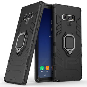 Armor Phone Case With Holder Full Cover For Samsung