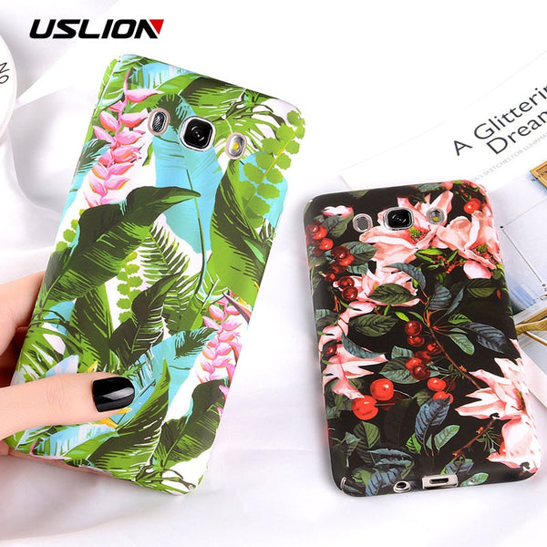 Flower Hard Phone Case for Samsung