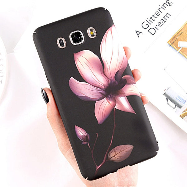 Flower Hard Phone Case for Samsung