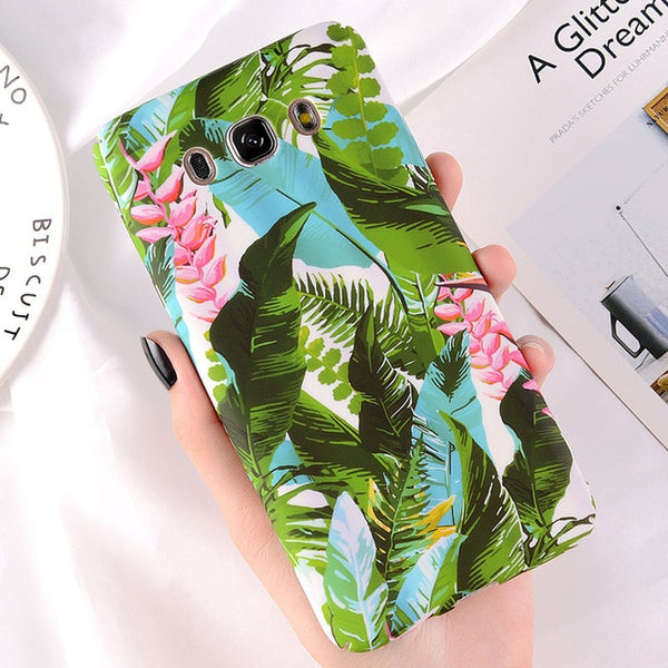 Flower Hard Phone Case for Samsung