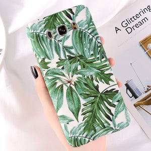 Flower Hard Phone Case for Samsung