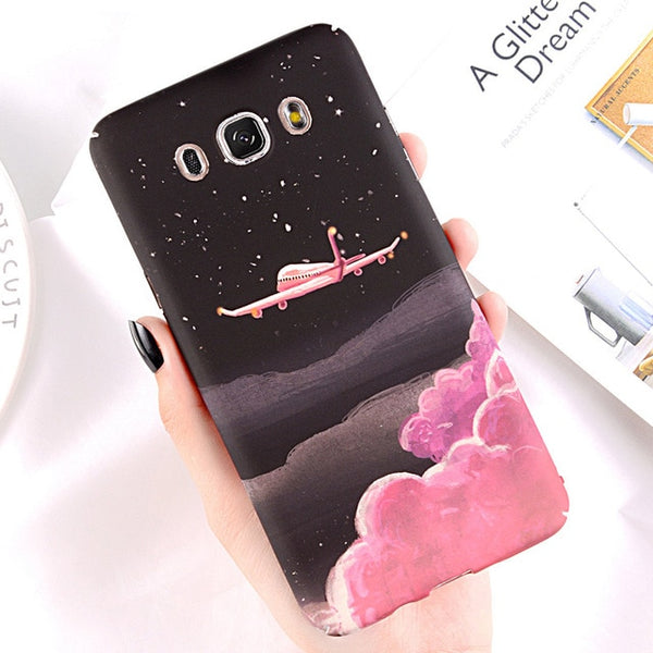 Flower Hard Phone Case for Samsung