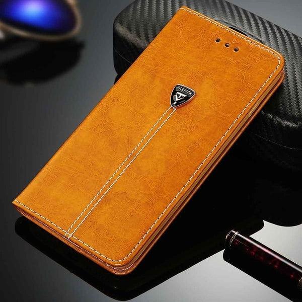 Luxury Flip Leather Phone Case For iPhone