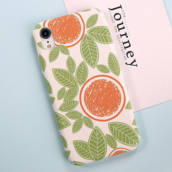 Green Leaves Phone Case For iPhone