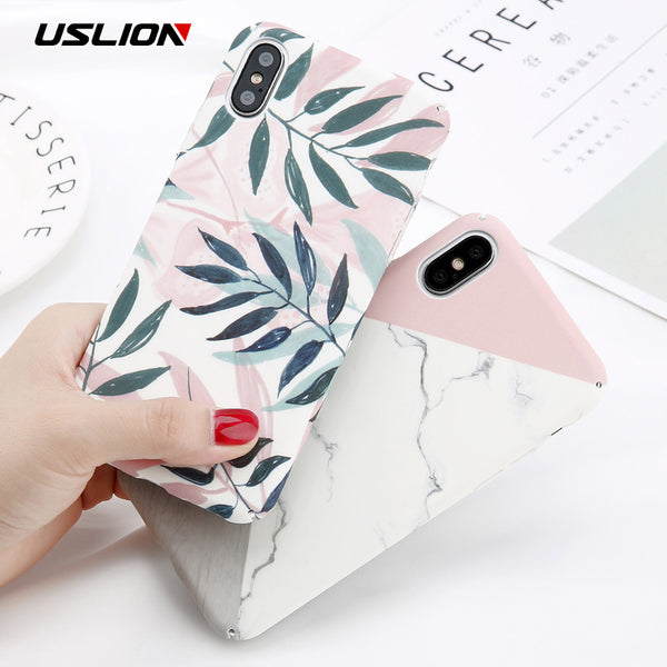 Marble Phone Case For iPhone Hard Cover