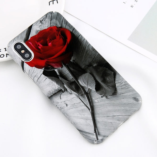 Marble Phone Case For iPhone Hard Cover