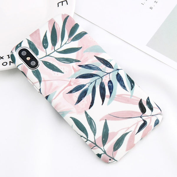 Marble Phone Case For iPhone Hard Cover