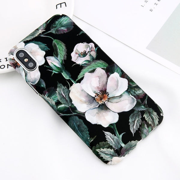 Marble Phone Case For iPhone Hard Cover