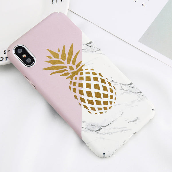 Marble Phone Case For iPhone Hard Cover