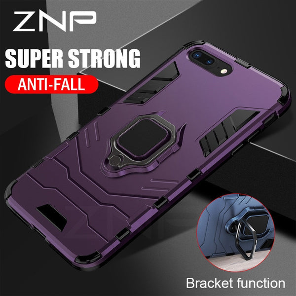 Armor Phone Case With Holder For iPhone