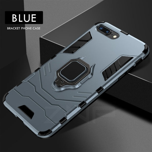 Armor Phone Case With Holder For iPhone