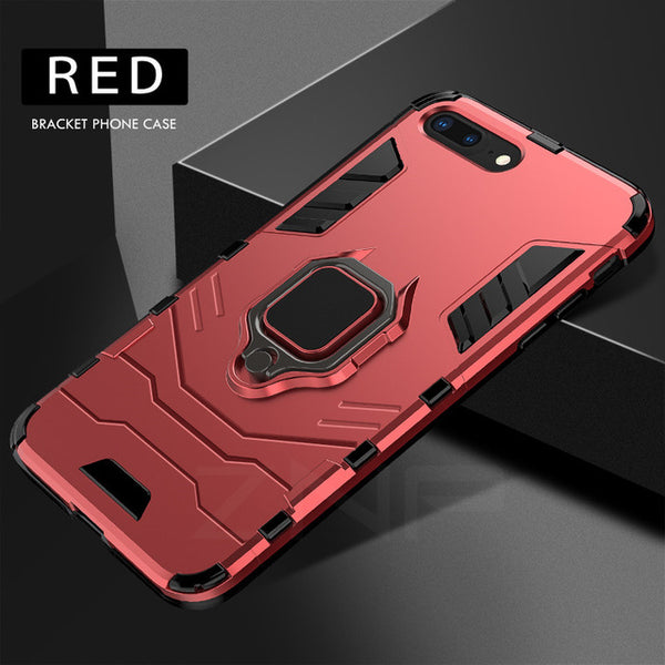 Armor Phone Case With Holder For iPhone