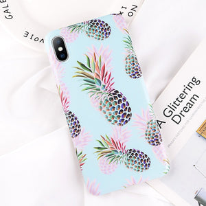 Cartoon Pineapple Case For iPhone