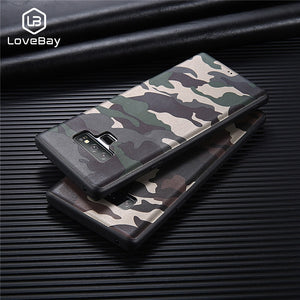 Army Green Camouflage Painted Soft Phone Case For Samsung