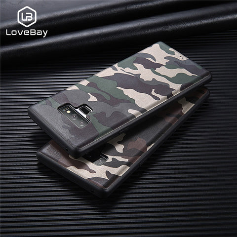 Army Green Camouflage Painted Soft Phone Case For Samsung