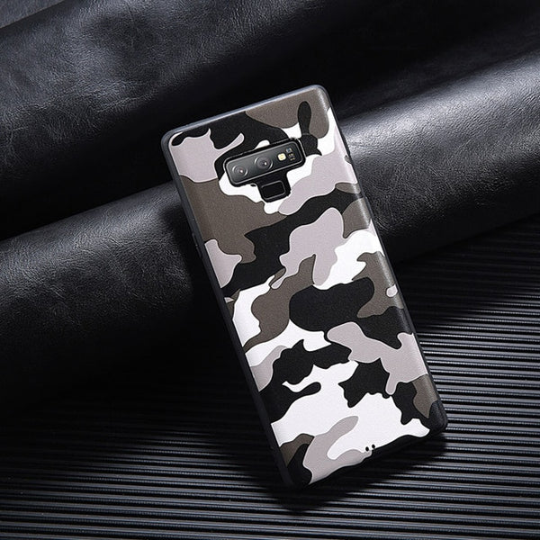 Army Green Camouflage Painted Soft Phone Case For Samsung