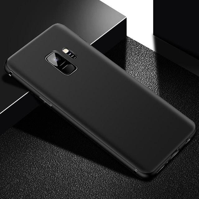 Ultra Thin Matte Silicone Cover Case For Samsung