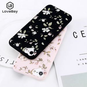 Beautiful Flower Soft Case For iPhone