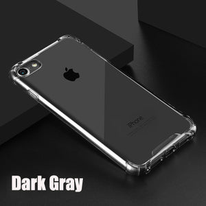 Shockproof Clear Soft Cases for iPhone