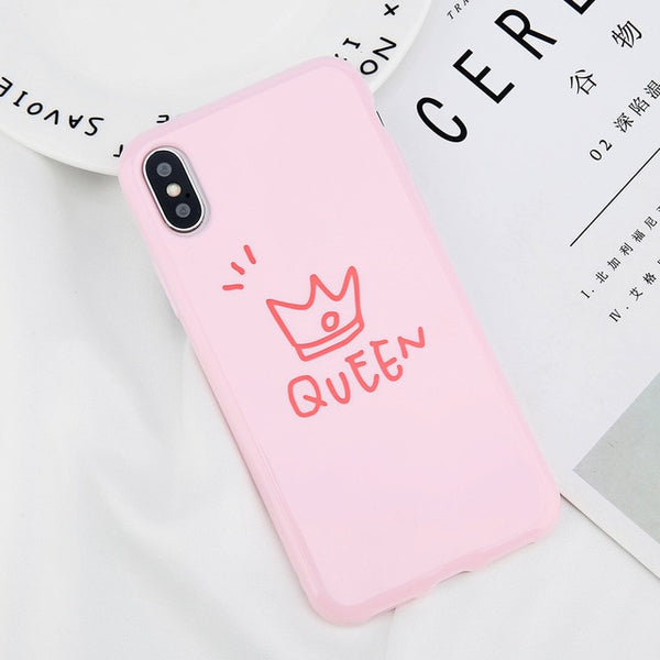 Crown Phone Case For iPhone