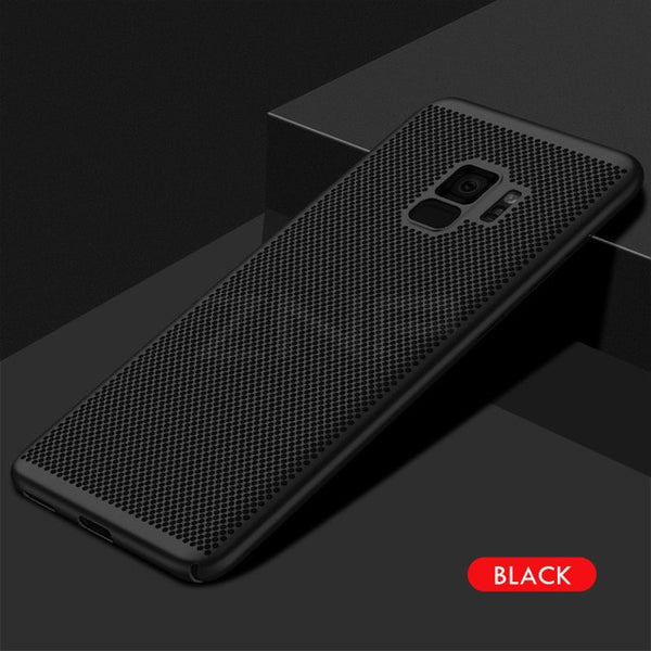 Ultra Slim Grid Heat Dissipate Phone Case For Samsung