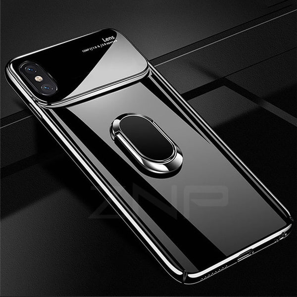 Luxury Bracket Ring Protective Case For iPhone