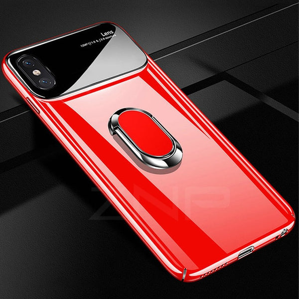 Luxury Bracket Ring Protective Case For iPhone