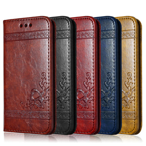 Leather Flip Phone Case For iPhone