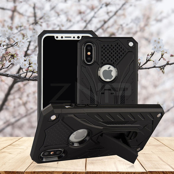 Full Cover Armor Shockproof Protection Silicon Phone Case For iPhone