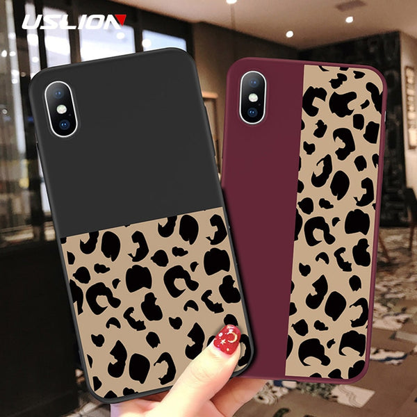 Fashion Leopard Print Cover For iPhone