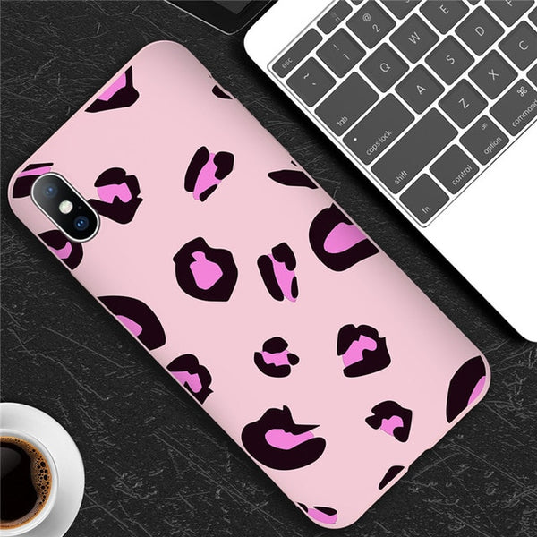 Fashion Leopard Print Cover For iPhone