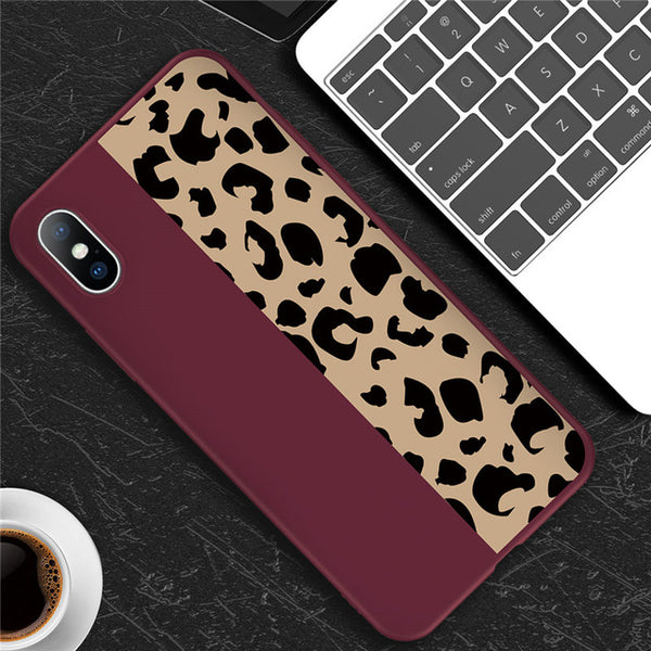 Fashion Leopard Print Cover For iPhone