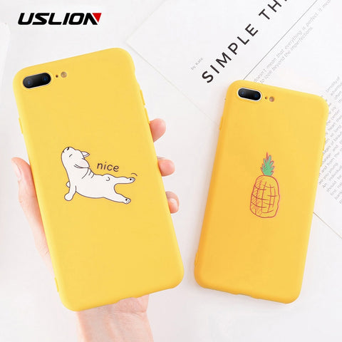 Funny Cartoon Giraffe Phone Case For iPhone