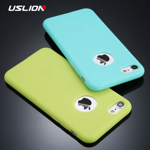 Candy Color Phone Case For iPhone