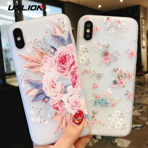 Rose Floral Cases For iPhone