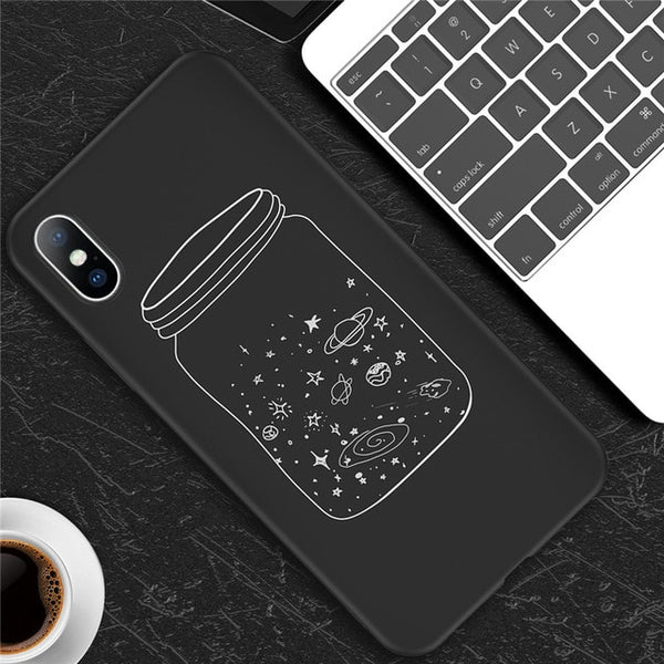 Cartoon Astronaut Phone Case For iPhone