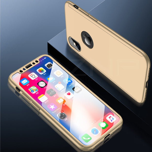 360 Full Cover Phone Case For iPhone with Protective Cover