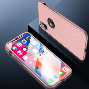 360 Full Cover Phone Case For iPhone with Protective Cover