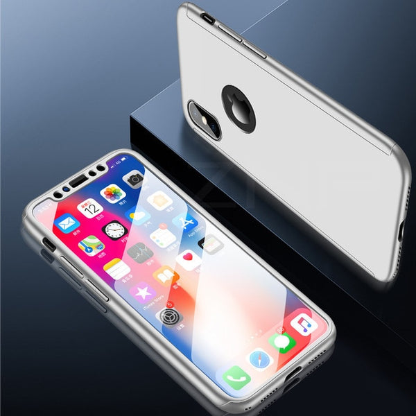 360 Full Cover Phone Case For iPhone with Protective Cover