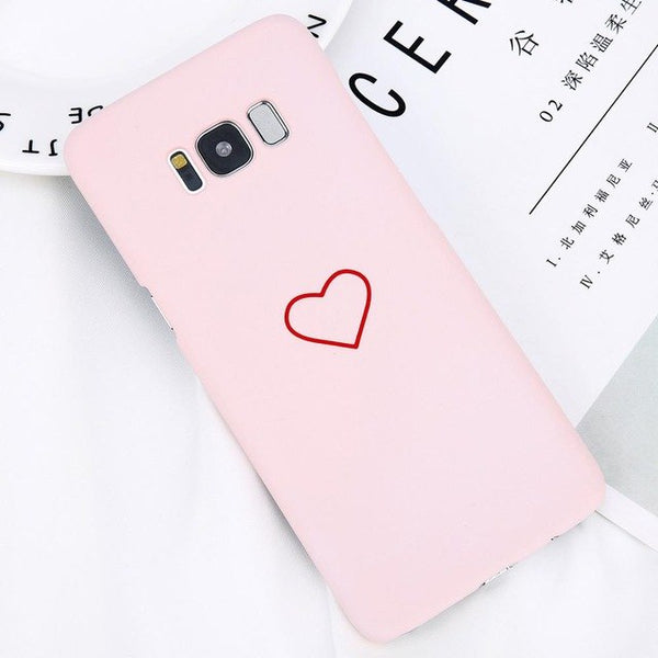 Love Heart Ultra Thin Hard Case For Samsung