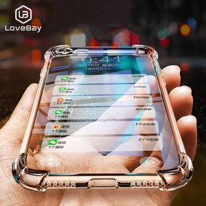 Airbag Shockproof Transparent Soft case For iPhone