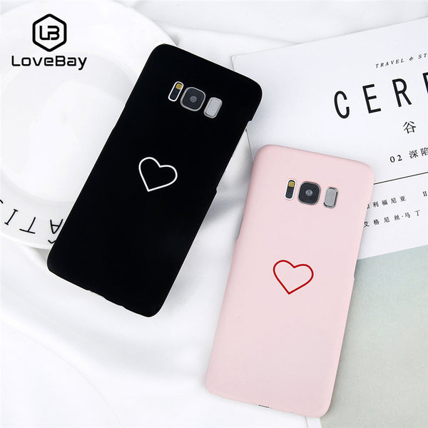 Love Heart Ultra Thin Hard Case For Samsung