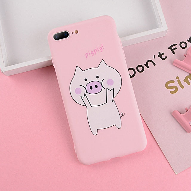 Fashion Funny Soft Silicon Phone Case For iPhone